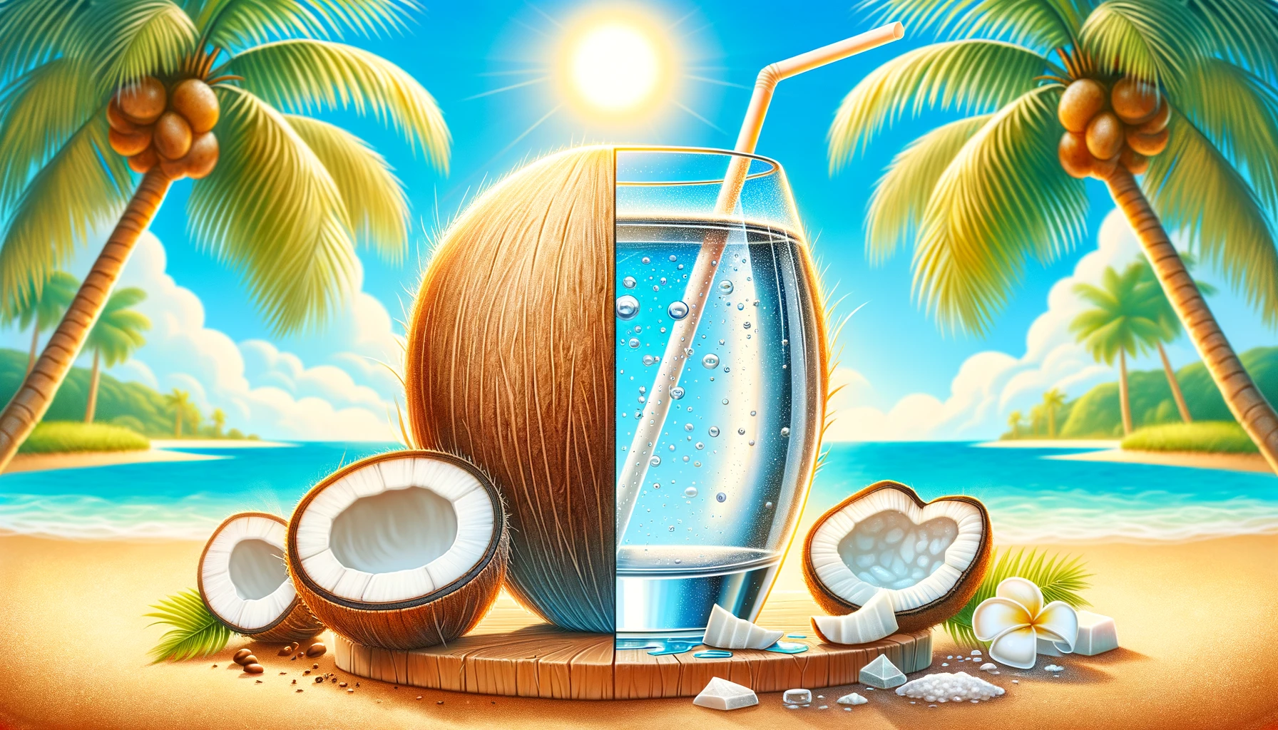 blog featured image for your post about the risks of drinking spoiled coconut water