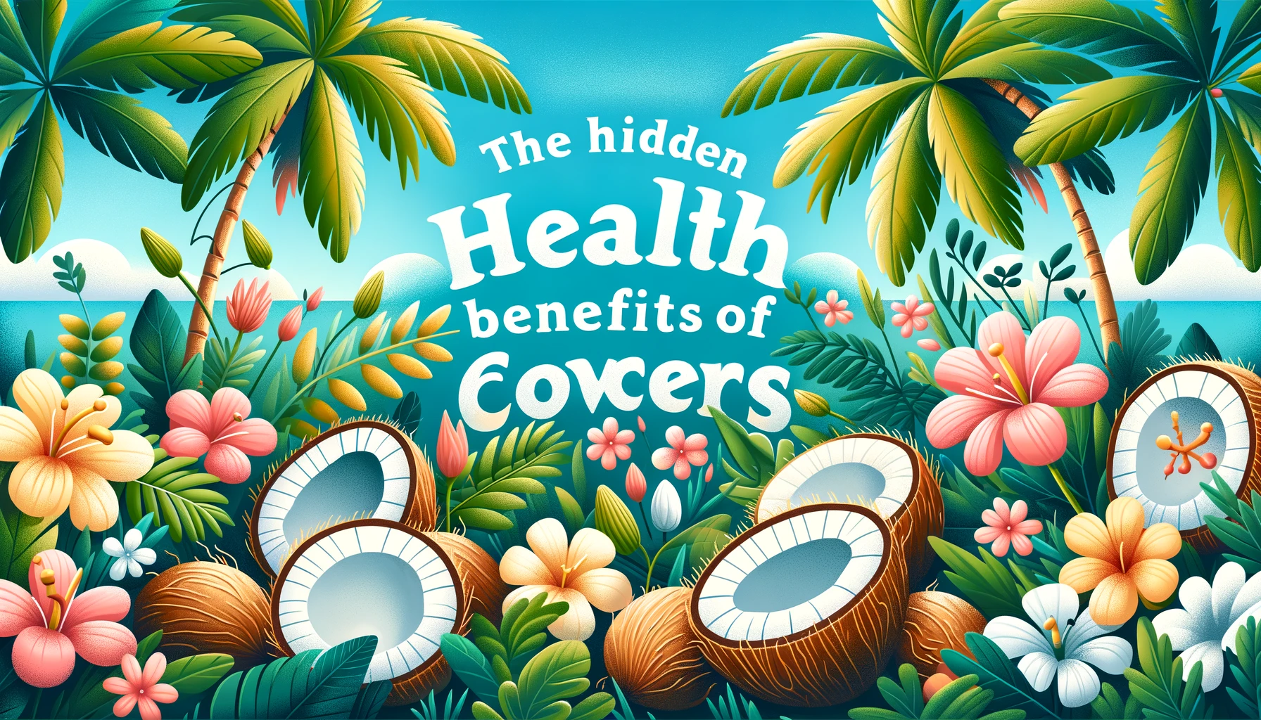 featured image for your post about the health benefits of coconut flowers